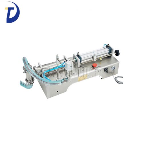 小型半自動(dòng)單頭液體灌裝機(jī)
